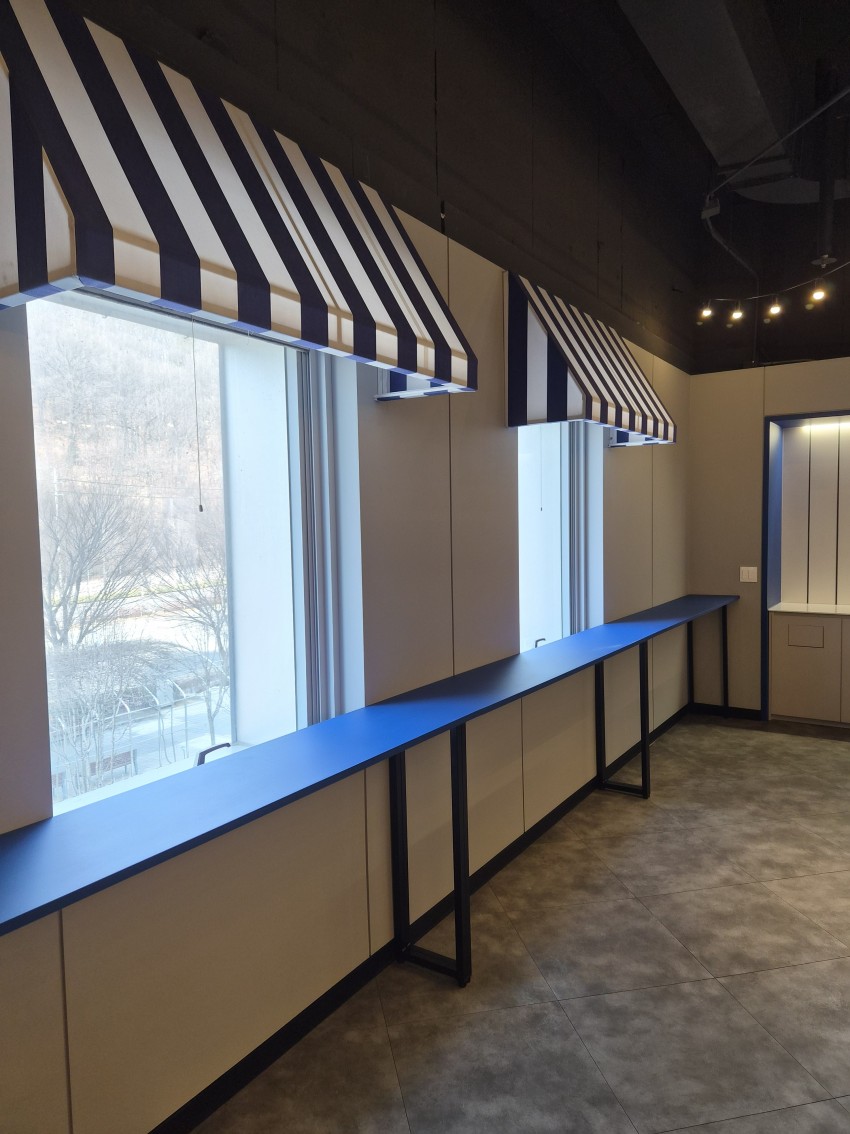 라이온즈파크 푸드코트 시식공간 환경개선