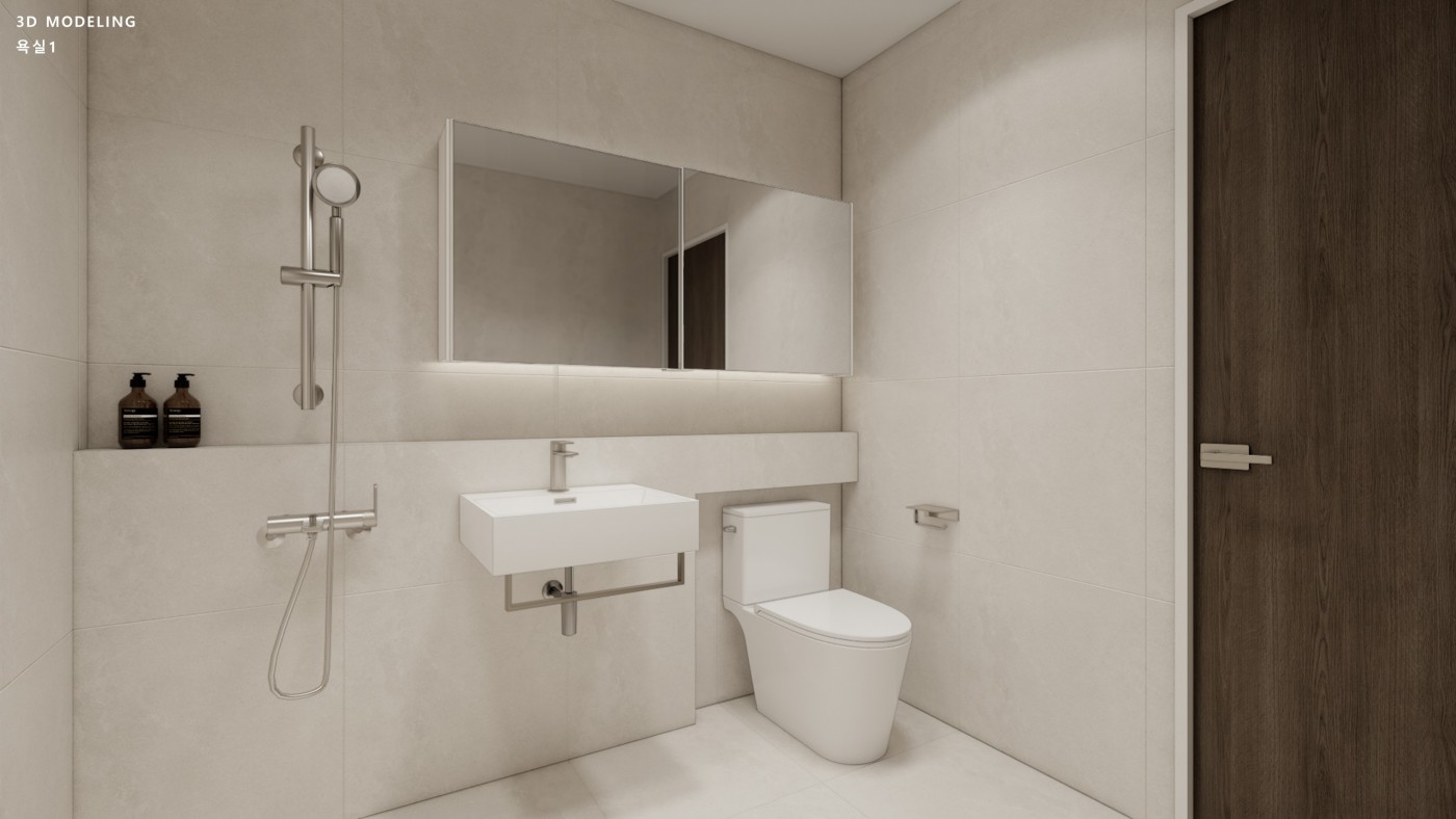 울산 3층 주택 인테리어 설계/제안